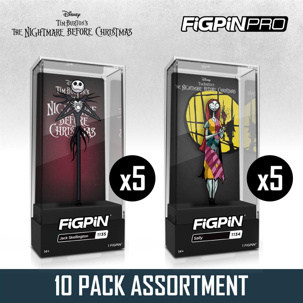 FiGPiN - The Nightmare Before Christmas 10 Pack Assortment