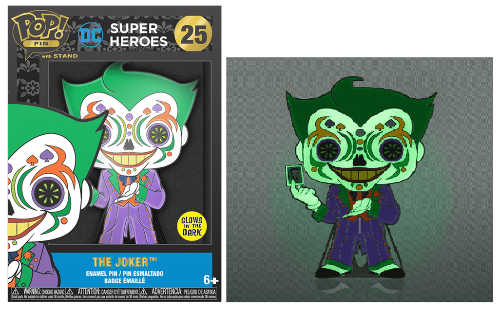 Funko POP! Pins: Batman - Joker (Dia De Los DC)