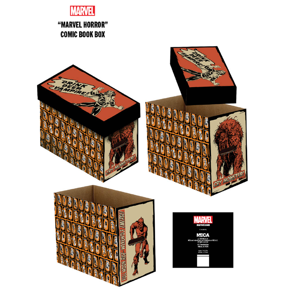 Marvel Short Comic Book Storage Box: Marvel Horror