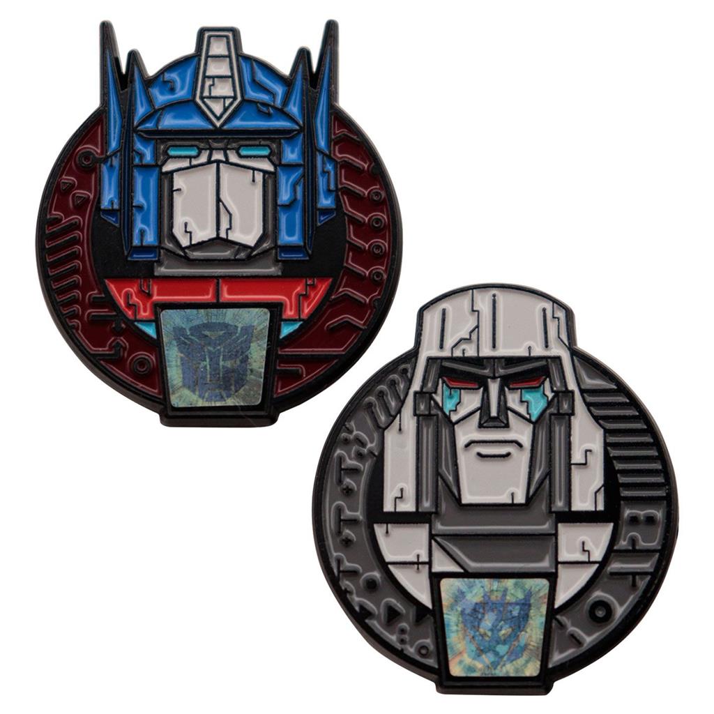 Transformers 40th Anniversary Twin Set of Pin Badges