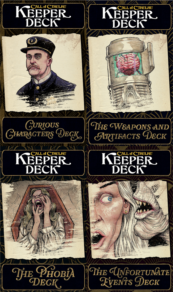 Call of Cthulhu Keeper Decks 2nd Edition - EN