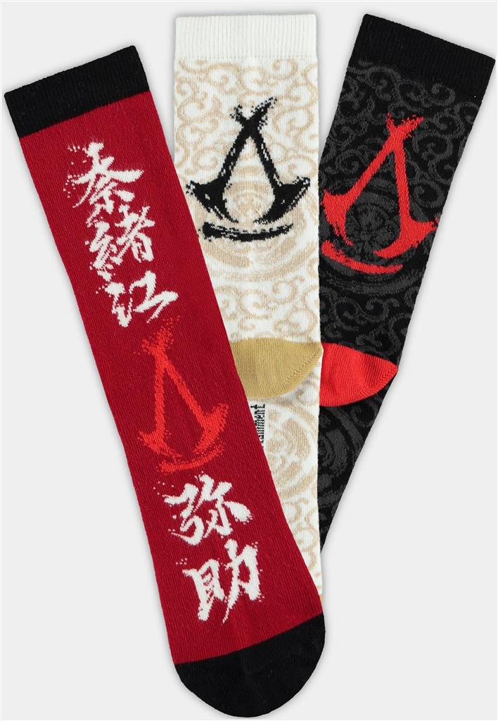 Assassin's Creed Shadows - Crew Socks (3Pack)