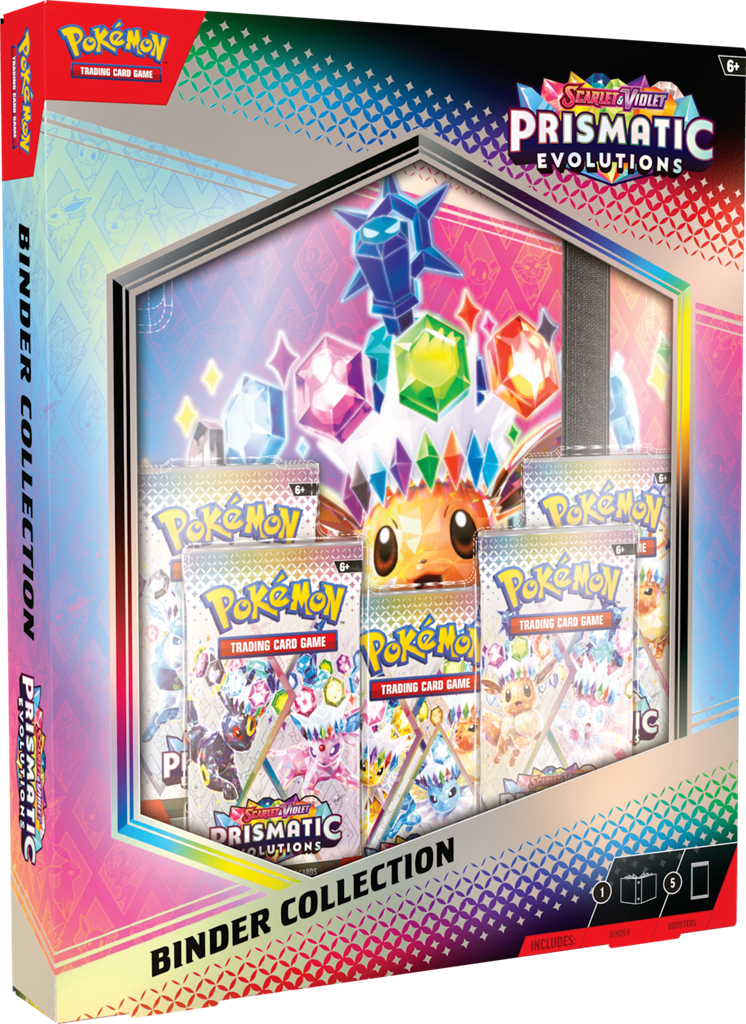 PKM - Scarlet & Violet 8.5 Prismatic Evolutions  Binder Collection - EN