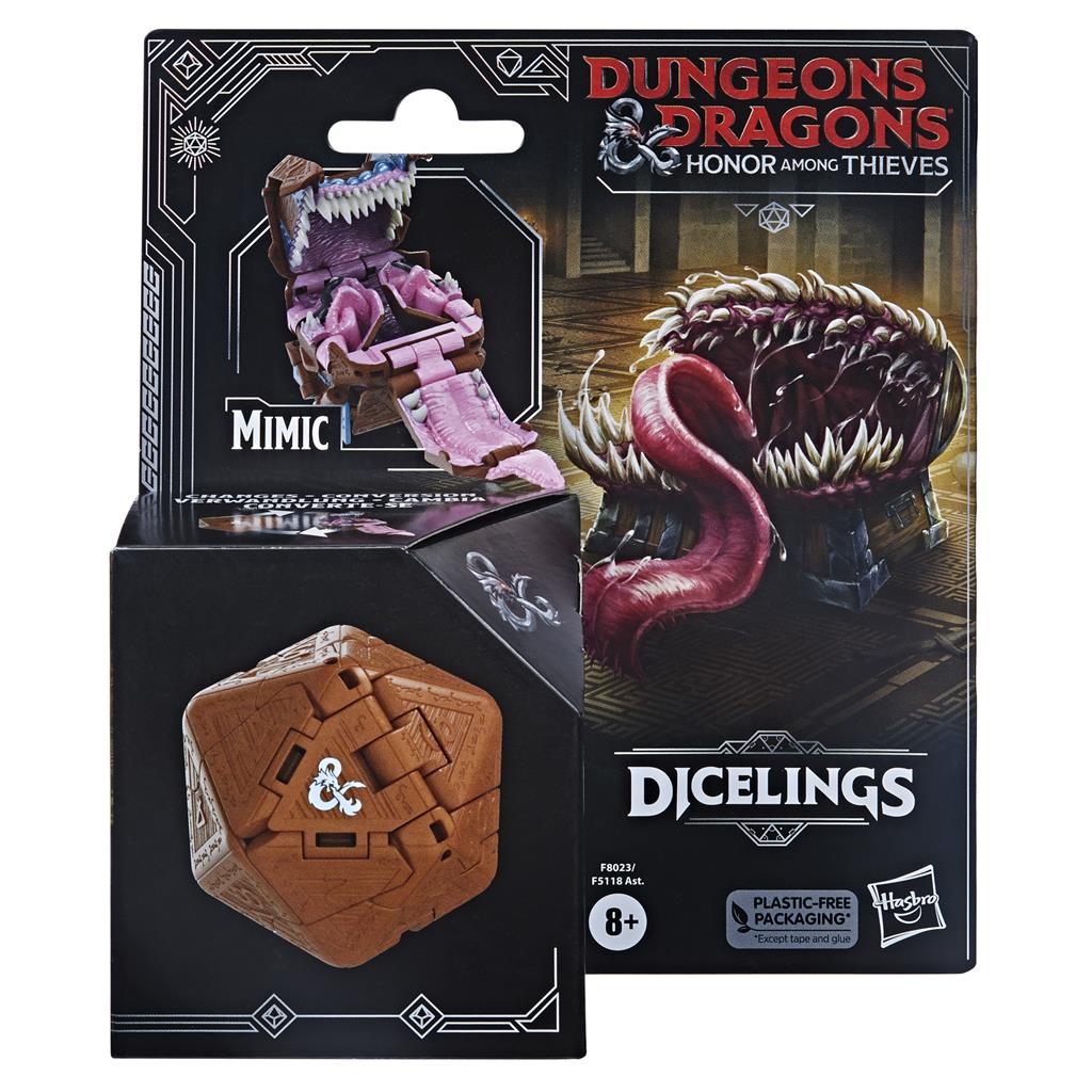 Dungeons & Dragons Honor Among Thieves D&D Dicelings Mimic
