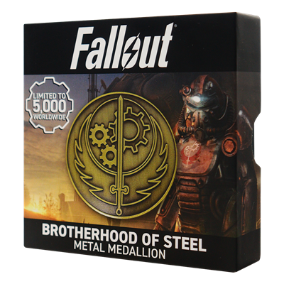 Fallout Brotherhood of Steel Medallion