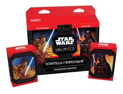 FFG - Star Wars: Unlimited - Scintilla di Ribellione Two-Player Starter - IT