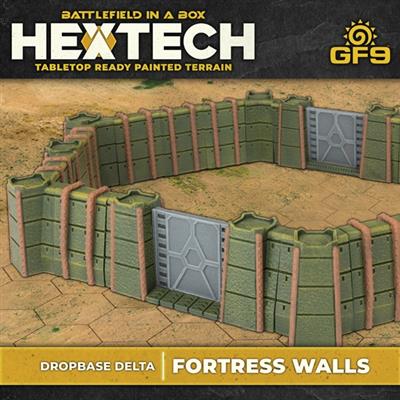 HexTech - Dropbase Delta Fortress Walls (x26)