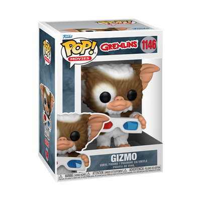 Funko POP! Movies: Gremlins - Gizmo w/3D Glasses