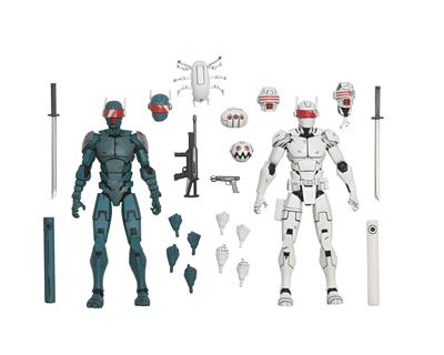 TMNT (The Last Ronin) - 7" Scale Action Figure - Synja Robots 2 Pack