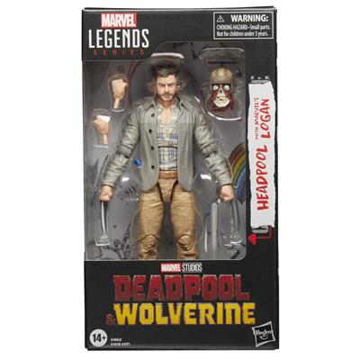 Marvel Legends Series Headpool with Marvel’s Logan Action Figure