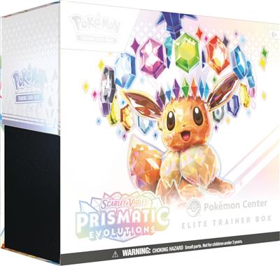 PKM - Scarlet & Violet 8.5 Prismatic Evolutions  Elite Trainer Box - EN