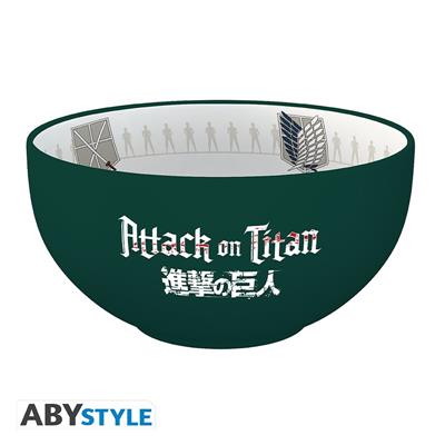 ATTACK ON TITAN - Bowl - 600 ml - "Emblems S3"