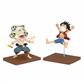 ONE PIECE WORLD COLLECTABLE FIGURE LOG STORIES-MONKEY.D.LUFFY & ENEL-