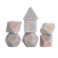 Sirius Dice - Unicorn Dice Set Pink