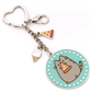 Pusheen the Cat and Pizza Keyring - Pusheen